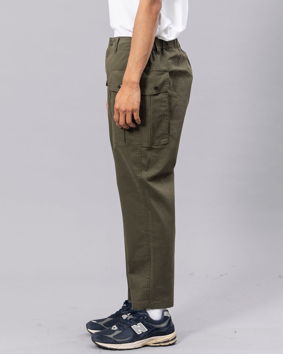 STRETCH CHINO CLOTH 9/10 MILITARY PANTS – UNFRM®️ OUTDOOR STANDARD