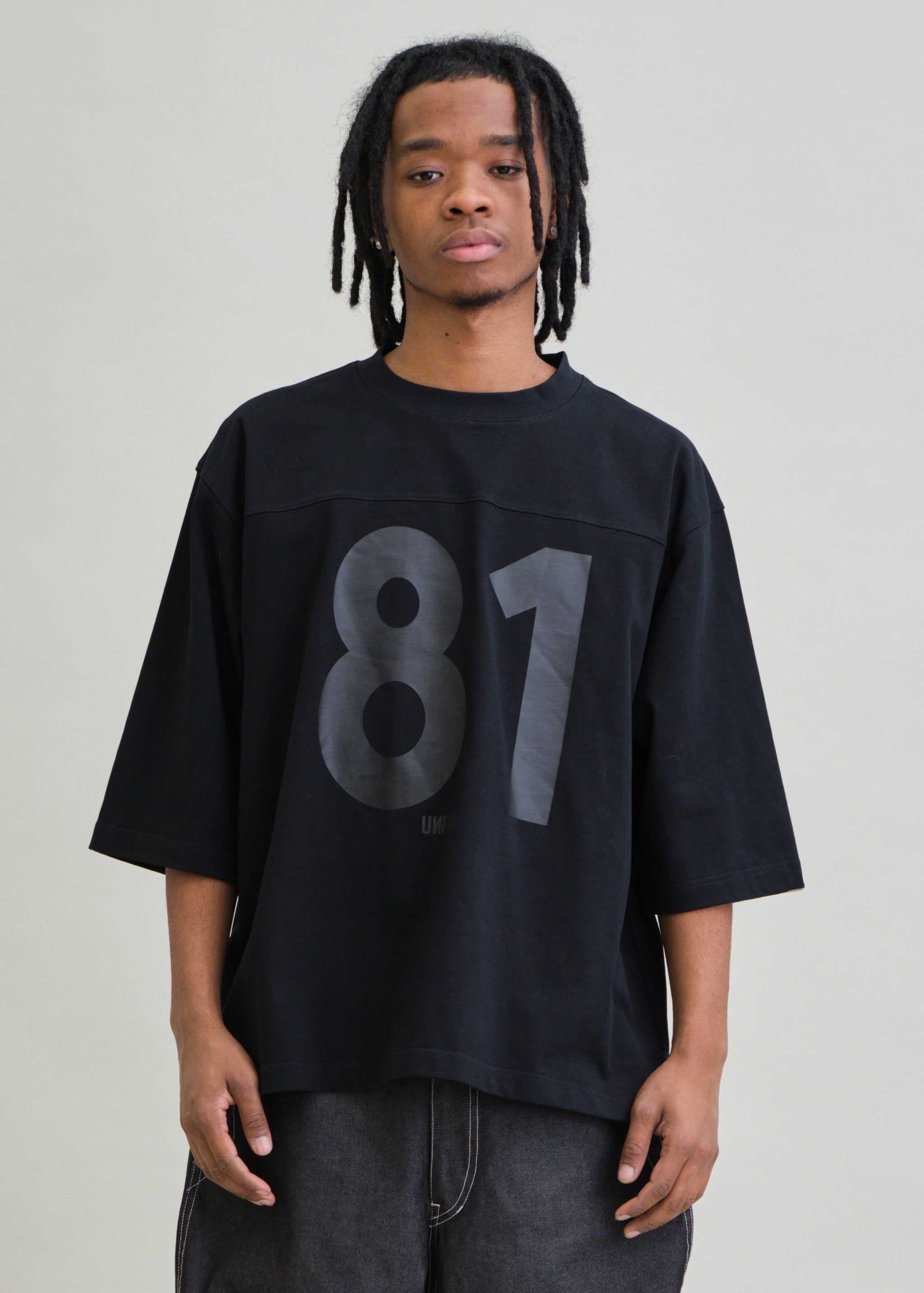 HEAVYWEIGHT OVERSIZED 3/4 FOOTBALL SHIRT – UNFRM®️ OUTDOOR STANDARD