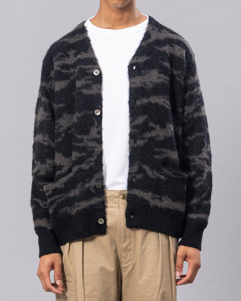 MOHAIR ZIP-UP CARDIGAN THUNDER モヘアカーディガン MOHAIR ZIP-UP CARDIGAN | THE ANTHOLOGY OFFICIAL