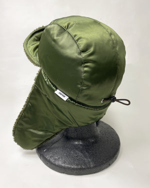 2WAY 5PANEL MILITARY BOA FLEECE EARFLAP CAP