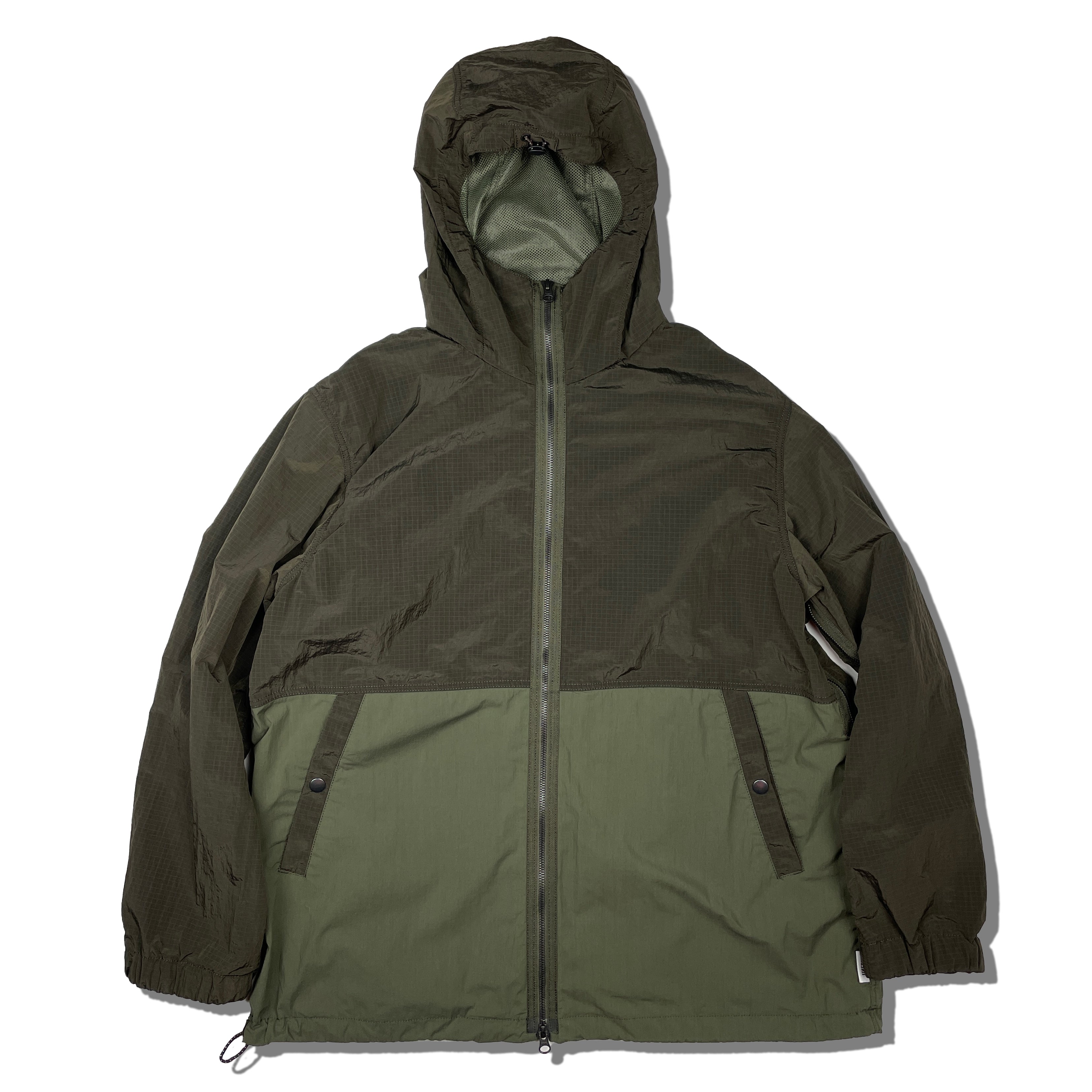 PACKABLE WASHER RIPSTOP ZIPUP PARKA